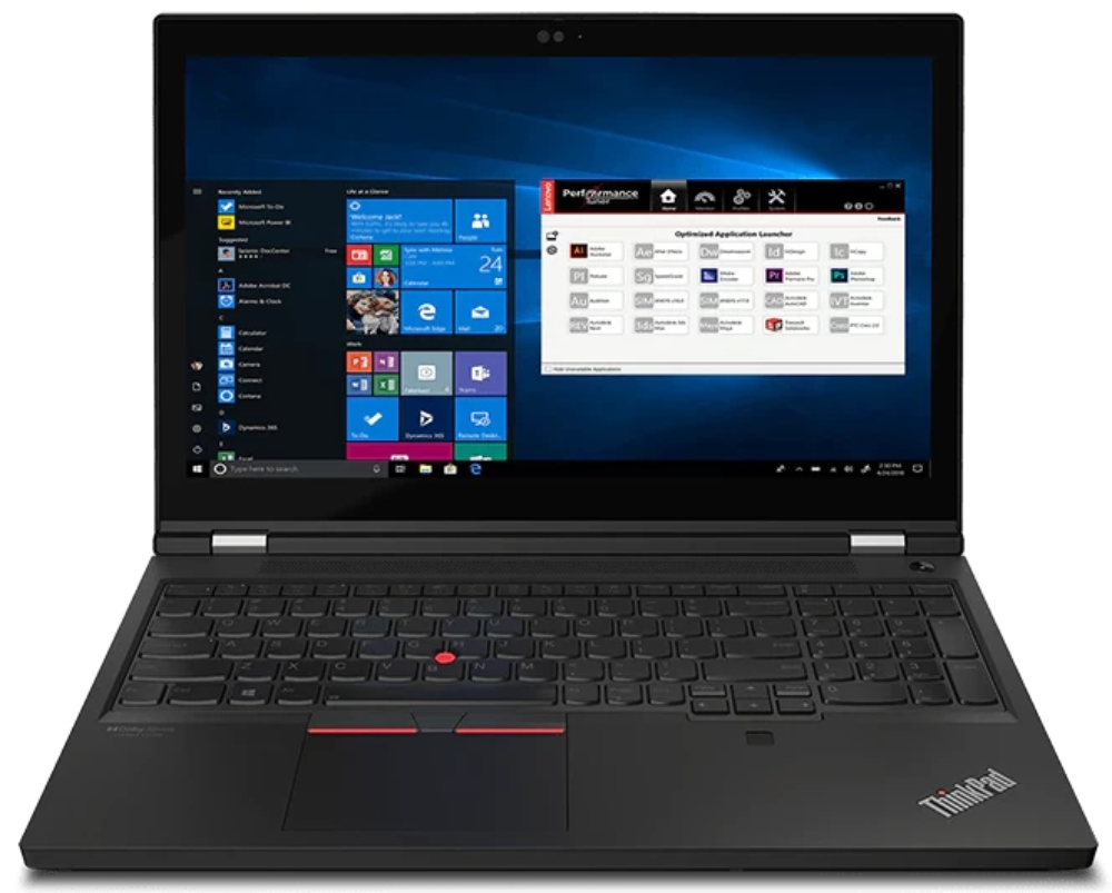 

Ноутбук Lenovo, ThinkPad P15 15.6" Core i5-11500H 16/512Гб Quadro T500 4Гб W10 Черный