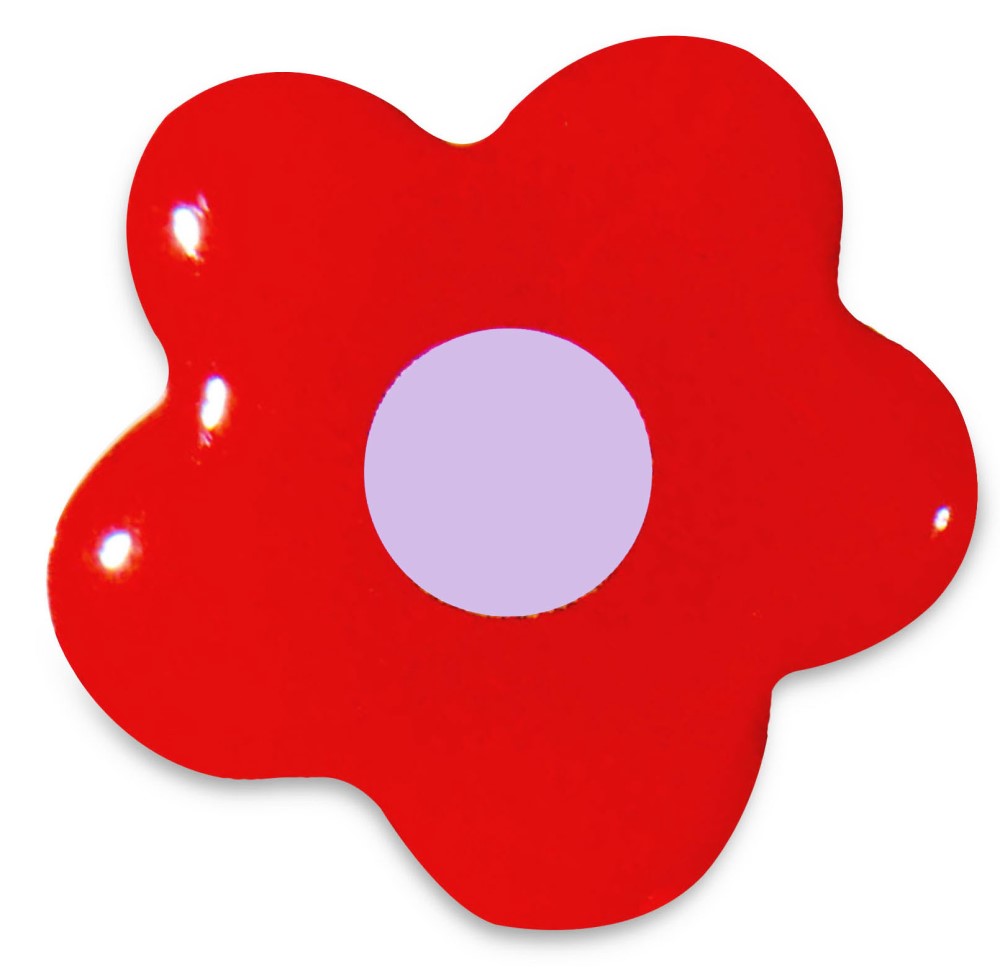 

Стикер VLP, Flower 19*20 мм Red Blue