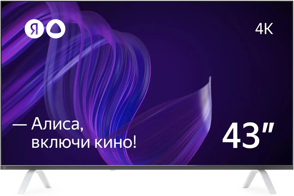 Яндекс с Алисой 43" Черный (YNDX-00071)