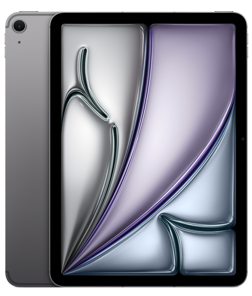 Планшет Apple iPad Air 2024 11 1 Тб Cellular Серый космос (MUXR3) для apple pencil 2 1 беспроводной зарядный стилус для ipad air 4 5 pro 11 12 9 mini 6 сенсорный стилус для планшета с блокировкой ладони