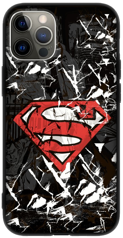 Клип-кейс Deppa Apple iPhone 12/12 Pro DC Comics Superman 04 logo клип кейс deppa apple iphone 12 12 pro liquid silicone pro blue