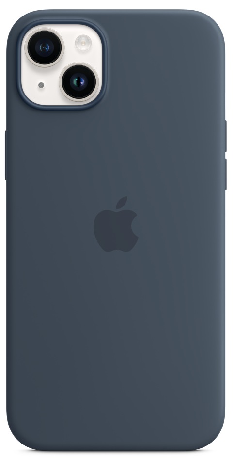 Чехол-накладка Apple iPhone 14 Plus Silicone Case with MagSafe Грозовая туча 0319-0733 - фото 4