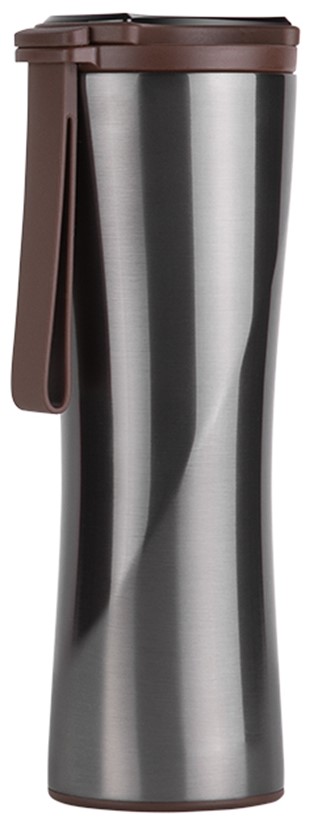 Термокружка KissKissFish MOKA Smart Coffee Tumbler серый 7000-5092 - фото 1