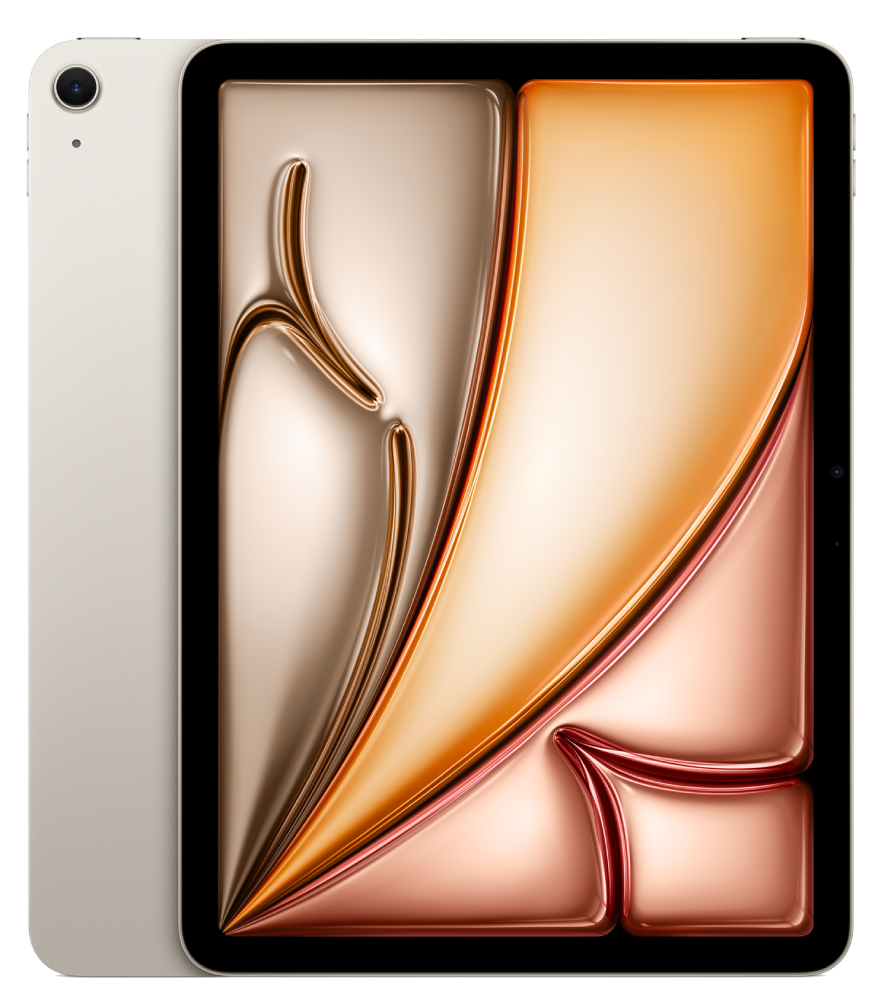 Планшет Apple iPad Air 2024 11 1 Тб Wi-Fi Сияющая звезда (MUWT3) для apple pencil 2 1 беспроводной зарядный стилус для ipad air 4 5 pro 11 12 9 mini 6 сенсорный стилус для планшета с блокировкой ладони