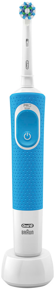 

Электрическая зубная щетка Oral-B, Vitality 100 CrossAction Blue промо-коробка