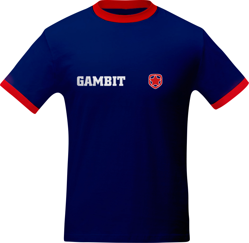 Футболка Gambit Esports Deep Blue S 7000-0379 - фото 1