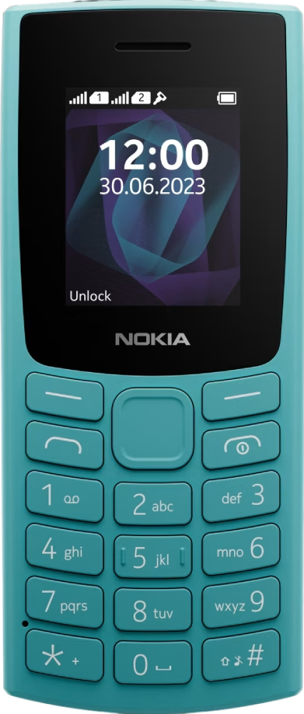 Мобильный телефон Nokia 105 (2023) Dual sim Голубой