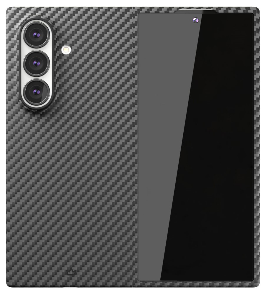

Чехол-накладка VLP, Kevlar Case с MagSafe для Samsung Z Fold7 Черный