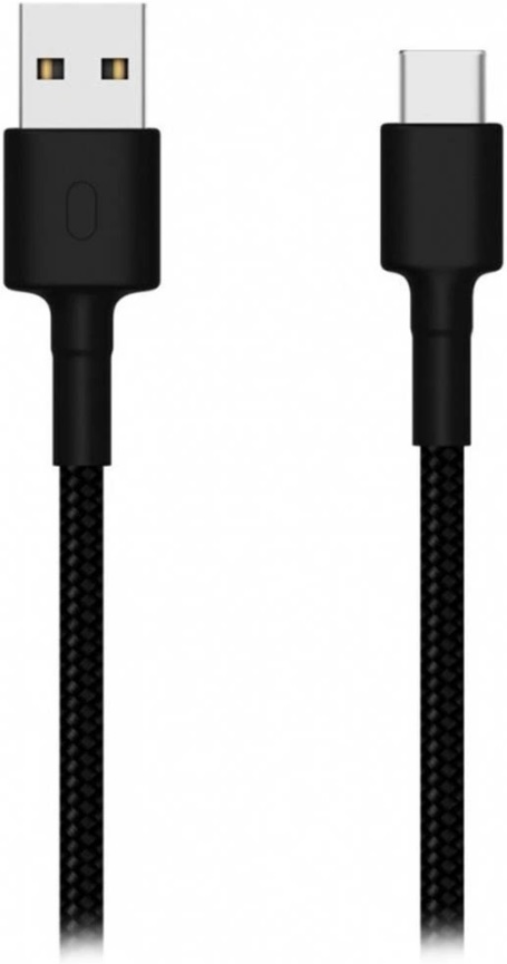 Дата-кабель Xiaomi Mi USB Type-C 1м Black (SJV4109GL) дата кабель xiaomi mi usb type c 1м black sjv4109gl
