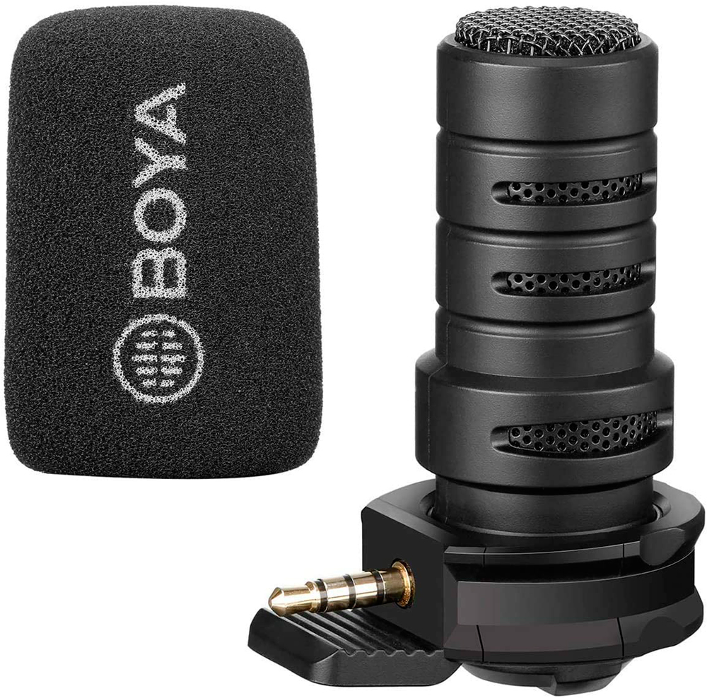 Микрофон Boya BY-A7H штекерный конденсаторный Black 1800-1229 - фото 3