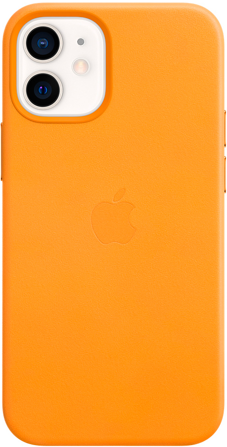 Клип-кейс Apple iPhone 12 mini MagSafe кожаный Золотой апельсин (MHK63ZE/A) 0313-8753 MHK63ZE/A iPhone 12 mini MagSafe кожаный Золотой апельсин (MHK63ZE/A) - фото 3