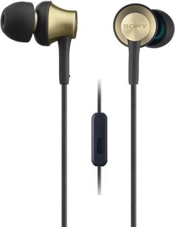 

Наушники с микрофоном Sony, MDR-EX650APT Gold
