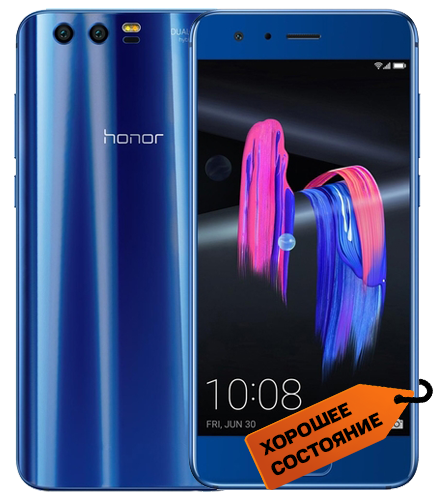 

Смартфон HONOR, 9 64Gb RAM 4Gb Blue «Хорошее состояние»