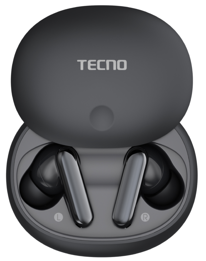 

Беспроводные наушники TECNO, True 1 Air Черные