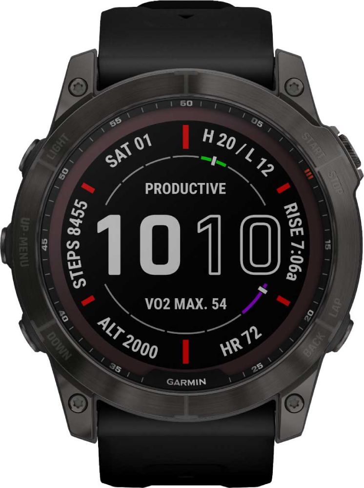 Часы Garmin спортивные часы garmin fenix 7 saphire solar carbon gray 010 02540 21