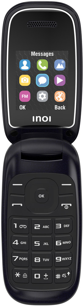 Мобильный телефон INOI 108R Dual sim Черный 0101-8128 - фото 2
