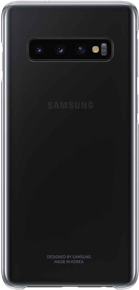 

Клип-кейс Samsung Galaxy S10 EF-QG973C прозрачный, Galaxy S10 EF-QG973C прозрачный