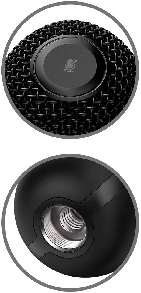Микрофон HyperX SoloCas игровой Black 0400-1866 - фото 6