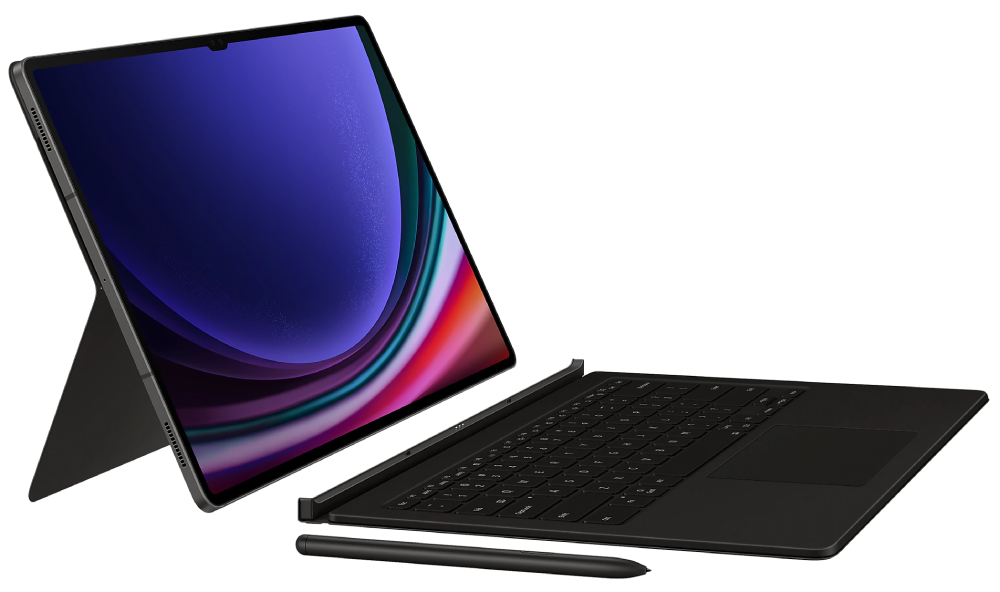 Чехол-клавиатура Samsung Book Cover Keyboard для Galaxy Tab S9 Ultra с тачпадом Черный (EF-DX915BBRGRU)