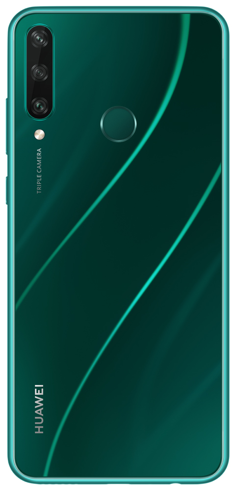 Смартфон Huawei Y6p 3/64Gb NFC Emerald Green 0101-7185 Merida-L49C Y6p 3/64Gb NFC Emerald Green - фото 3