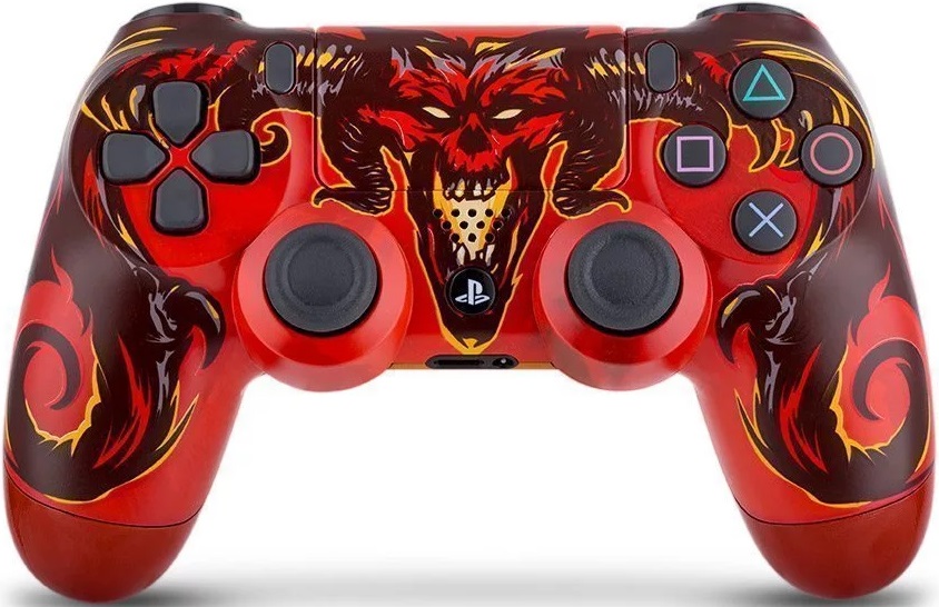 

Кастомизированный беспроводной контроллер Rainbo DualShock 4 Дьябло, DualShock 4 Дьябло