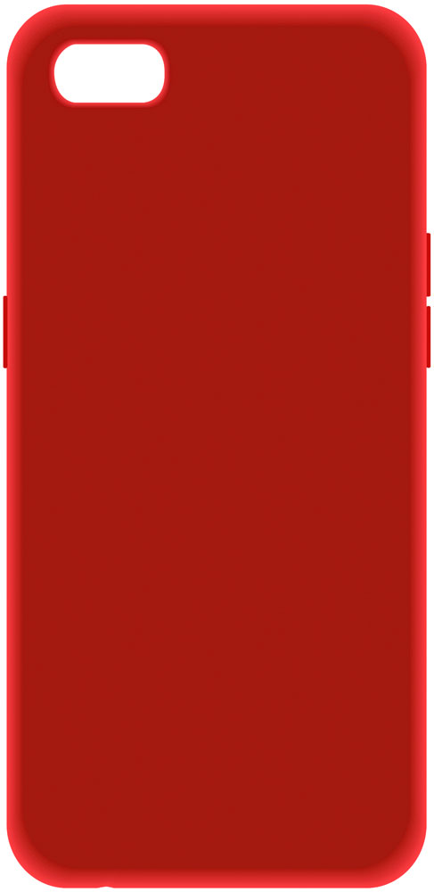 Клип-кейс LuxCase Oppo A1k силикон Red 0313-8008 - фото 1