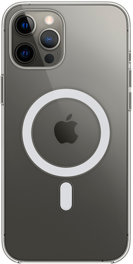Клип-кейс Apple iPhone 12 Pro Max MagSafe силиконовый прозрачный (MHLN3ZE/A) 0313-8785 MHLN3ZE/A iPhone 12 Pro Max MagSafe силиконовый прозрачный (MHLN3ZE/A) - фото 4