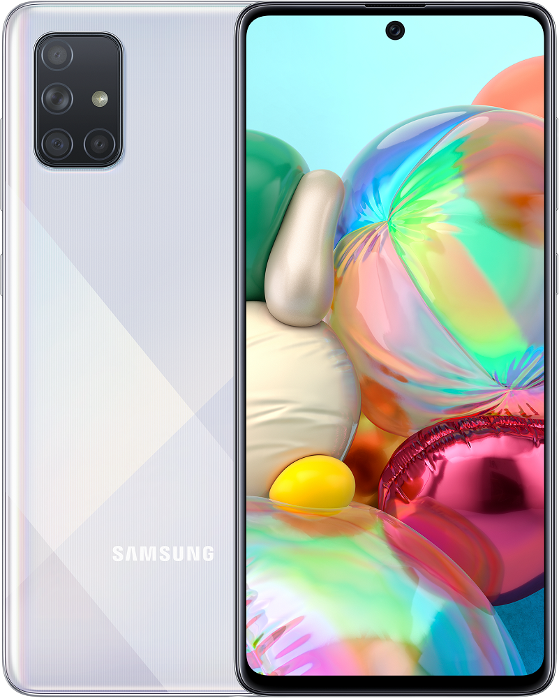 Смартфон Samsung Galaxy A71 6/128Gb Серебристый «Как новый»: технические  характеристики и описание – Интернет – магазин МТС