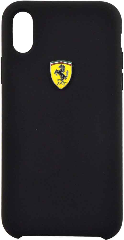 

Клип-кейс Ferrari для iPhone XS силикон Black, для iPhone XS силикон Black