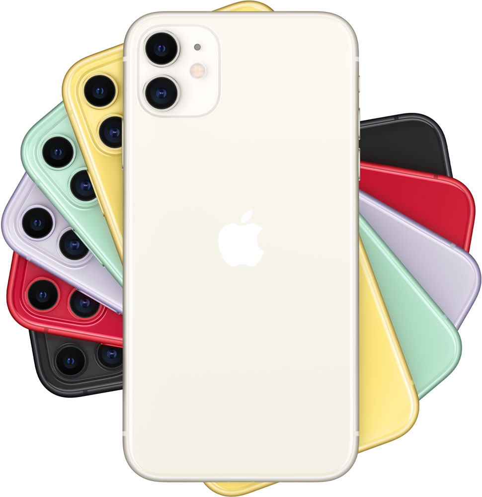 Смартфон Apple iPhone 11 128Gb Белый 0101-8515 - фото 2