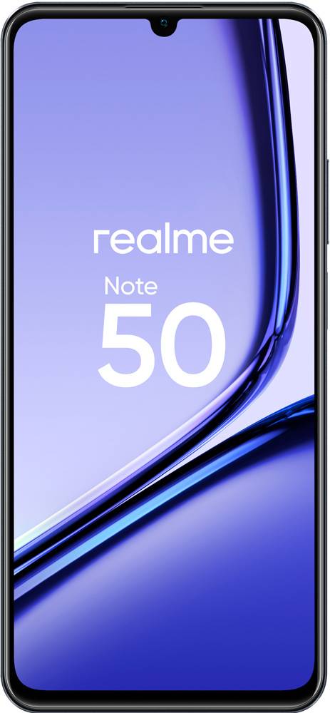 Смартфон realme Note 50 3/64 Гб Черный 3100-1730 RMX3834 Note 50 3/64 Гб Черный - фото 2