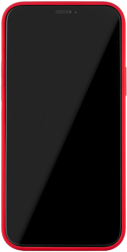 Клип-кейс uBear iPhone 12 Pro Max liquid силикон Red 0313-8716 - фото 3