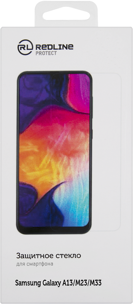 Стекло защитное RedLine Samsung Galaxy A13|M23|M33 прозрачное чехол бумажник для samsung galaxym80 m60 m53 m52 m40 m33 m32 m31 m30 m23 m21 m13 m12 m11 10