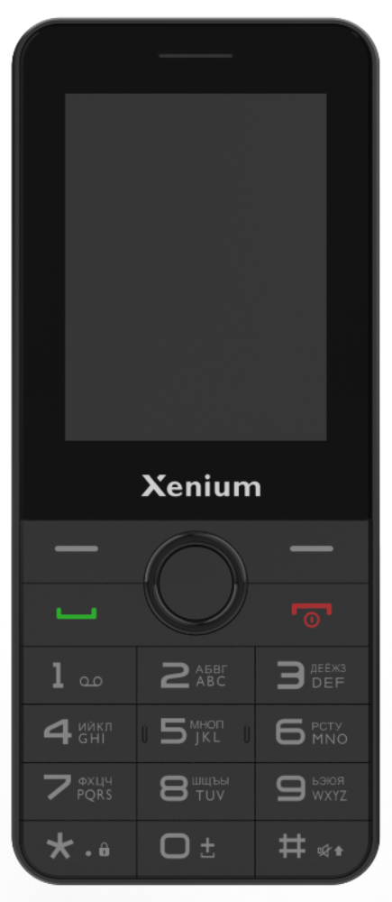 Мобильный телефон Xenium x240 Черный 3100-4031 - фото 1