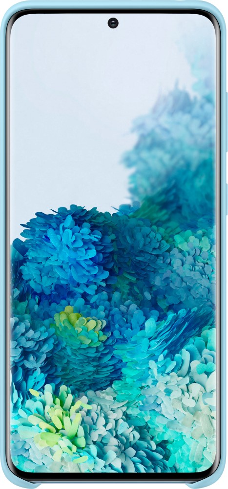 

Клип-кейс Samsung, S20 силиконовый Light Blue (EF-PG980TLEGRU)