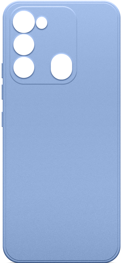Чехол-накладка Borasco чехол borasco silicone case матовый для tecno spark 10 pro синий