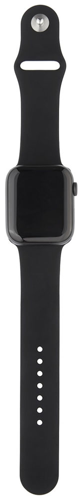 Ремешок для умных часов InterStep Sport Apple Watch 42/44мм силиконовый Black 0400-1739 Sport Apple Watch 42/44мм силиконовый Black - фото 5