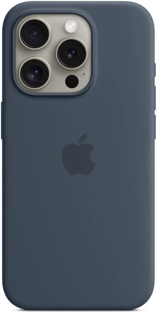 Чехол-накладка Apple iPhone 15 Pro Max Silicone Case with MagSafe Штормовой синий 3100-0073 iPhone 15 Pro Max - фото 2