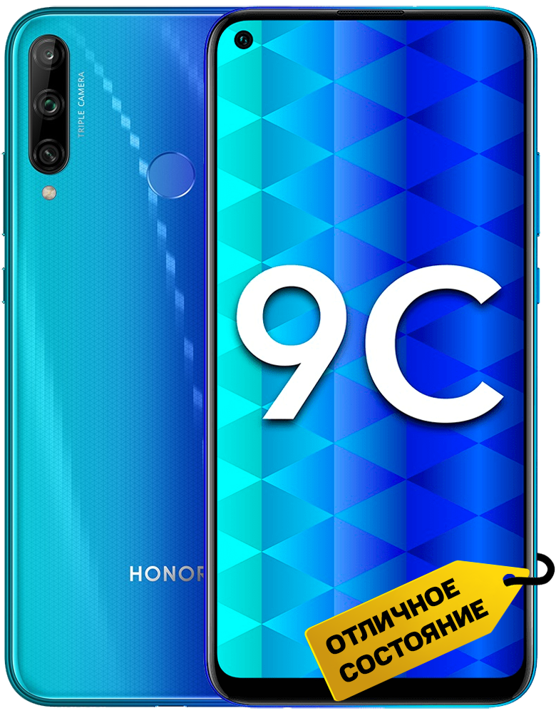 

Смартфон HONOR, 9C 4/64Gb Голубой «Отличное состояние»