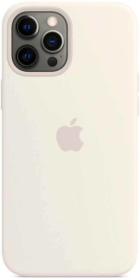 Клип-кейс Apple iPhone 12 Pro Max MagSafe силиконовый Белый (MHLE3ZE/A) 0313-8781 MHLE3ZE/A iPhone 12 Pro Max MagSafe силиконовый Белый (MHLE3ZE/A) - фото 2