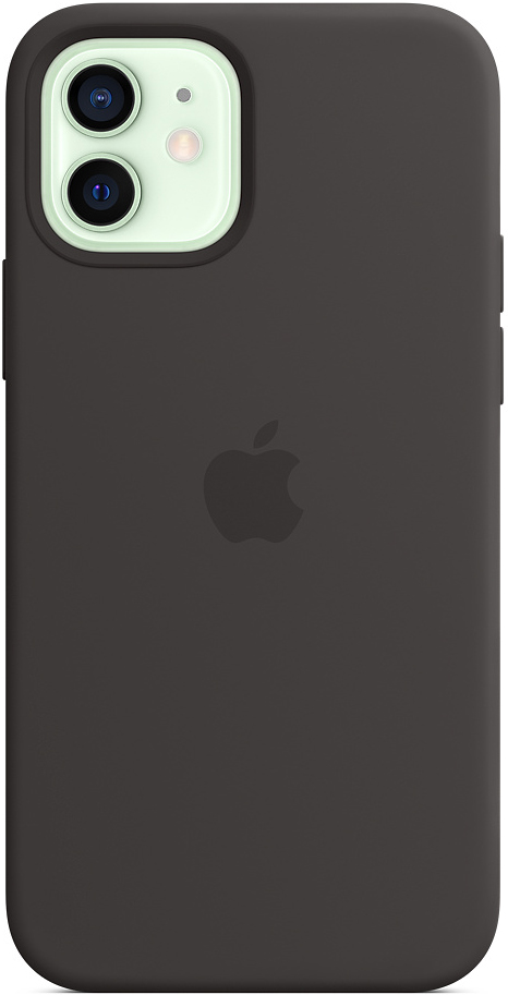 Клип-кейс Apple iPhone 12/12 Pro MagSafe силиконовый Черный (MHL73ZE/A) 0313-8775 MHL73ZE/A iPhone 12/12 Pro MagSafe силиконовый Черный (MHL73ZE/A) iPhone 12, iPhone 12 Pro - фото 1