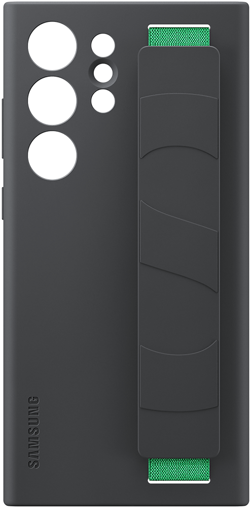 

Чехол-накладка Samsung, Galaxy S23 Ultra Silicone Grip Case Черный (EF-GS918TBEGRU)