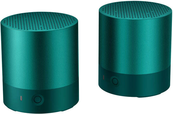 Портативная акустическая система Huawei Mini Speaker (Пара) Green 0400-1698 Mini Speaker (Пара) Green - фото 1
