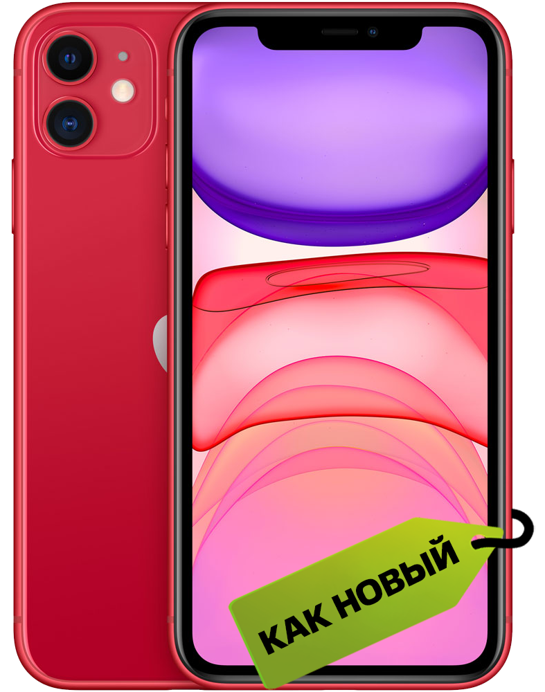 

Смартфон Apple, iPhone 11 (новая комплектация) 128Gb Красный «Как новый»