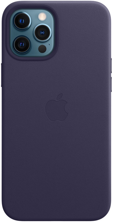 

Клип-кейс Apple, iPhone 12 Pro Max MagSafe кожаный темно-фиолетовый (MJYT3ZE/A)