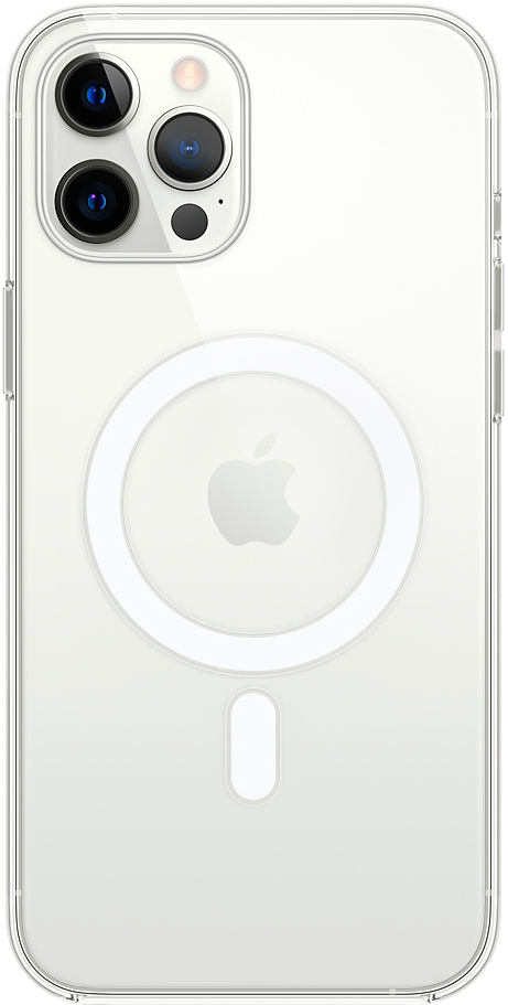 Клип-кейс Apple iPhone 12 Pro Max MagSafe силиконовый прозрачный (MHLN3ZE/A) 0313-8785 MHLN3ZE/A iPhone 12 Pro Max MagSafe силиконовый прозрачный (MHLN3ZE/A) - фото 2