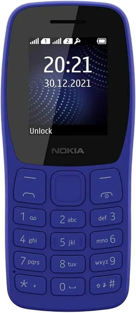 

Мобильный телефон Nokia, 105 TA-1416 Синий