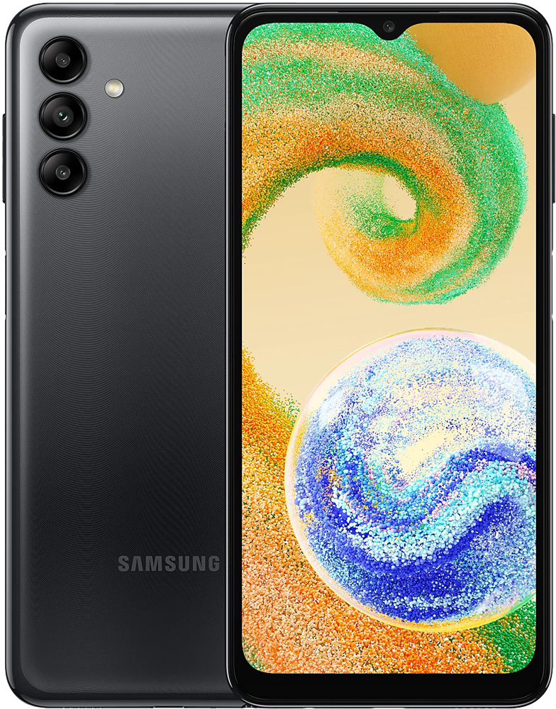 Смартфон Samsung Galaxy A04s 4/64Gb Черный (SM-A047) смартфон samsung galaxy a13 4 64gb black sm a137f dsn