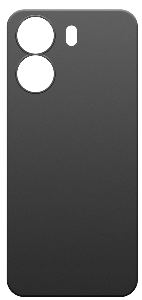 Чехол-накладка Borasco для Xiaomi Redmi 13C|POCO C65 Черный чехол mypads ак барс казань для xiaomi civi 2 задняя панель накладка бампер