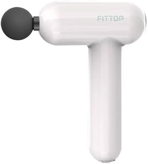 Перкуссионный массажер FitTop SuperHit Mini Белый 7000-3535 - фото 1